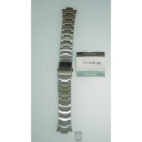 59-K00124 BRACCIALE ORIGINALE CITIZEN PER OROLOGIO CITIZEN quarzo Chrono AB4020 JN0110 JN0114