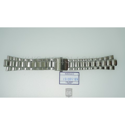 59-S00151 BRACCIALE ORIGINALE CITIZEN PER OROLOGIO CITIZEN CHRONO AI3870  BK3640  JQ8110  JU0040