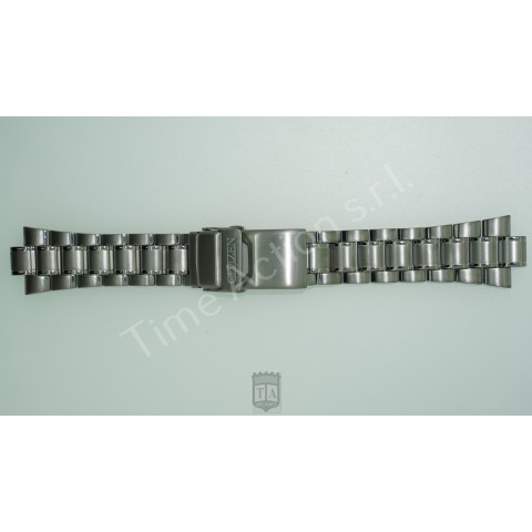 59-S04585 BRACCIALE IN TITANIO originale citizen per orologio citizen radiocontrollato U600 super pilot JY8020-52E